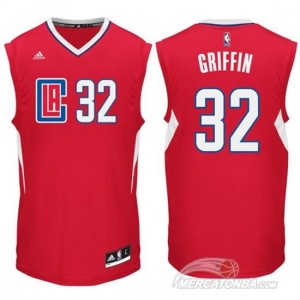Canotte Griffi,Los Angeles Clippers Rosso