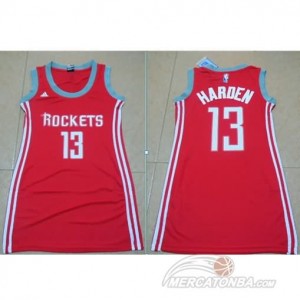 Canotte Donna Harden,Houston Rockets Rosso