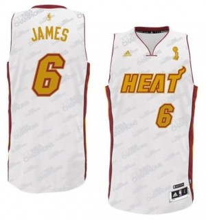 Canotte Rivoluzione 30 James,Miami Heats Bianco2