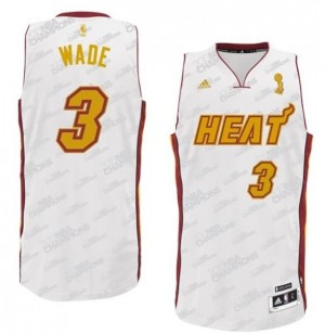 Canotte Rivoluzione 30 Wade,Miami Heats Bianco2