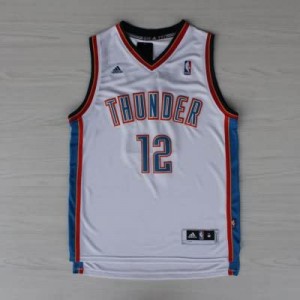 Canotte Rivoluzione 30 Adams,Oklahoma City Thunder Bianco