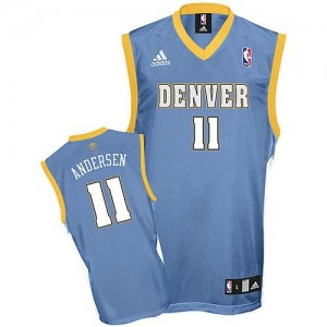 Canotte Andersen,Denver Nuggets Blu