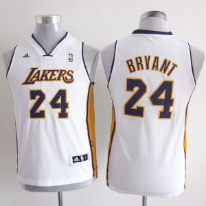 Canotte Bambini Bryant,Los Angeles Lakers Bianco