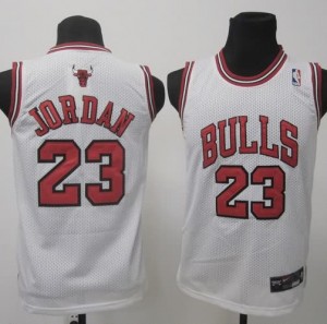 Canotte Bambini Jordan,Chicago Bulls Bianco