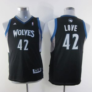 Canotte Bambini Love,Minnesota Timberwolves Nero