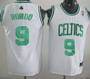 Canotte Bambini Rondo,Boston Celtics Bianco