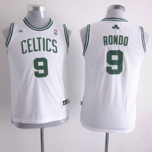 Canotte Bambini Rondo,Boston Celtics Bianco