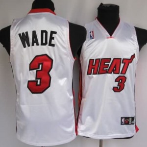 Canotte Bambini Wade,Miami Heats Bianco