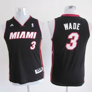 Canotte Bambini Wade,Miami Heats Nero