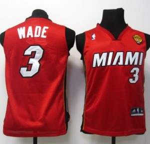 Canotte Bambini Wade,Miami Heats Rosso