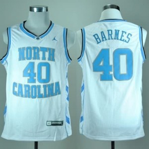 Canotte NCAA Barnes,North Carolina Bianco