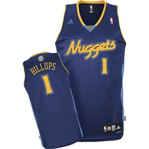 Canotte Billups,Denver Nuggets Blu2