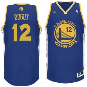 Canotte Rivoluzione 30 Bogut,Golden State Warriors Blu