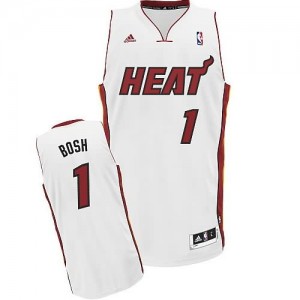 Canotte Rivoluzione 30 Bosh,Miami Heats Bianco