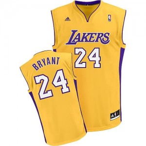 Canotte Rivoluzione 30 Bryant,Los Angeles Lakers Giallo