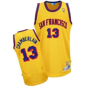 Canotte Rivoluzione 30 Chamberlain,Golden State Warriors Giallo