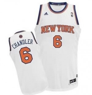 Canotte Rivoluzione 30 Chandler,New York Knicks Bianco