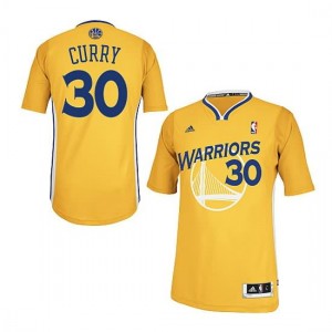 Canotte Rivoluzione 30 Curry,Golden State Warriors Giallo