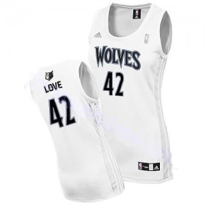 Canotte Donna Love,Minnesota Timberwolves Bianco