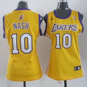 Canotte Donna Nash,Los Angeles Lakers Giallo
