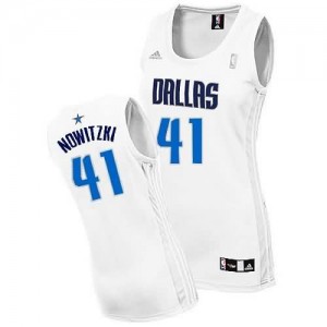 Canotte Donna Nowitzki,Dallas Mavericks Bianco