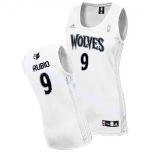 Canotte Donna Rubio,Minnesota Timberwolves Bianco