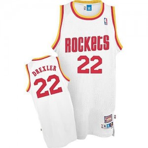 Canotte Drexler,Houston Rockets Bianco