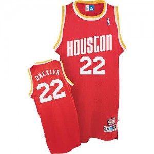 Canotte Drexler,Houston Rockets Rosso