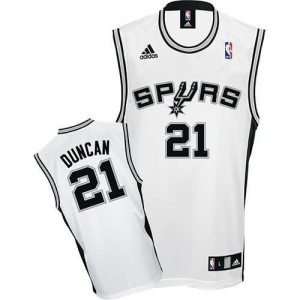 Canotte Duncan,San Antonio Spurs Bianco