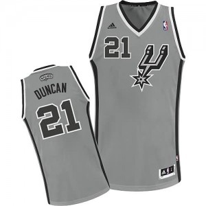 Canotte Rivoluzione 30 Duncan,San Antonio Spurs Grigio