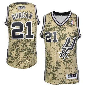 Canotte NBA Camouflage Duncan Riv30