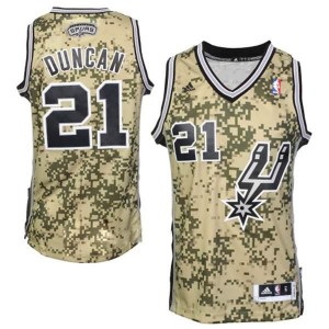 Canotte Rivoluzione 30 Duncan,San Antonio Spurs Camouflage