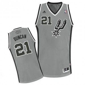 Canotte Rivoluzione 30 Duncan Spurs,San Antonio Spurs Grigio