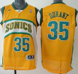 Canotte Durant,Seattle Sonics Giallo