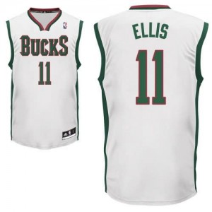 Canotte Rivoluzione 30 Ellis,Milwaukee Bucks Bianco