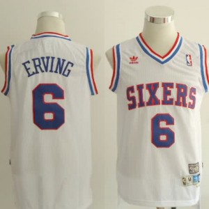 Canotte Erving,Philadelphia 76ers Bianco