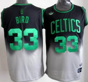 Canotte NBA Fadeaway Moda Bird Nero Bianco