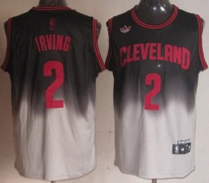 Canotte NBA Fadeaway Moda Irving Nero Bianco