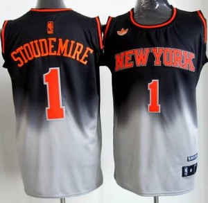 Canotte NBA Fadeaway Moda Stoudemire Nero Bianco