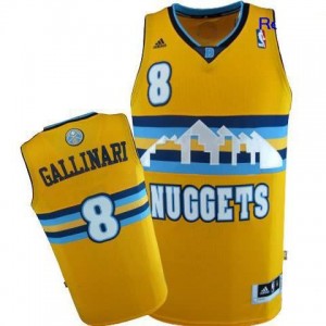 Canotte Rivoluzione 30 Gallinari,Denver Nuggets Giallo