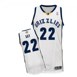 Canotte Gay,Memphis Grizzlies Bianco