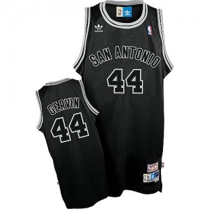 Canotte Gervin,San Antonio Spurs Spurs Nero