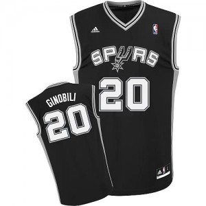 Canotte Ginobili,San Antonio Spurs Nero