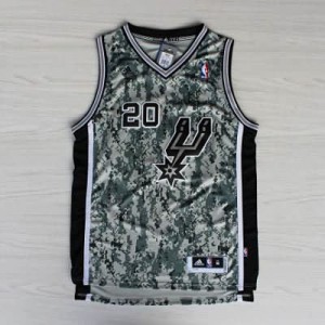 Canotte NBA Camouflage Ginobili Riv30