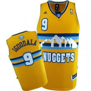 Canotte Rivoluzione 30 Iguodala,Denver Nuggets Giallo