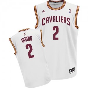 Canotte Rivoluzione 30 Irving,Cleveland Cavaliers Bianco