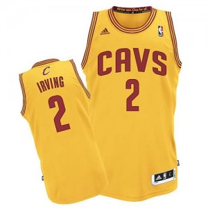 Canotte Rivoluzione 30 Irving,Cleveland Cavaliers Giallo