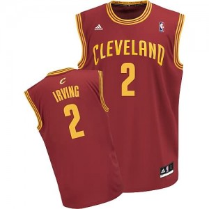 Canotte Rivoluzione 30 Irving,Cleveland Cavaliers Rosso