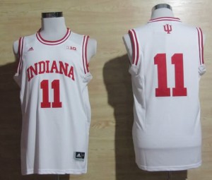 Canotte NCAA Isiah Thomas,Indiana Bianco