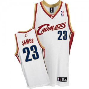 Canotte James,Cleveland Cavaliers Bianco